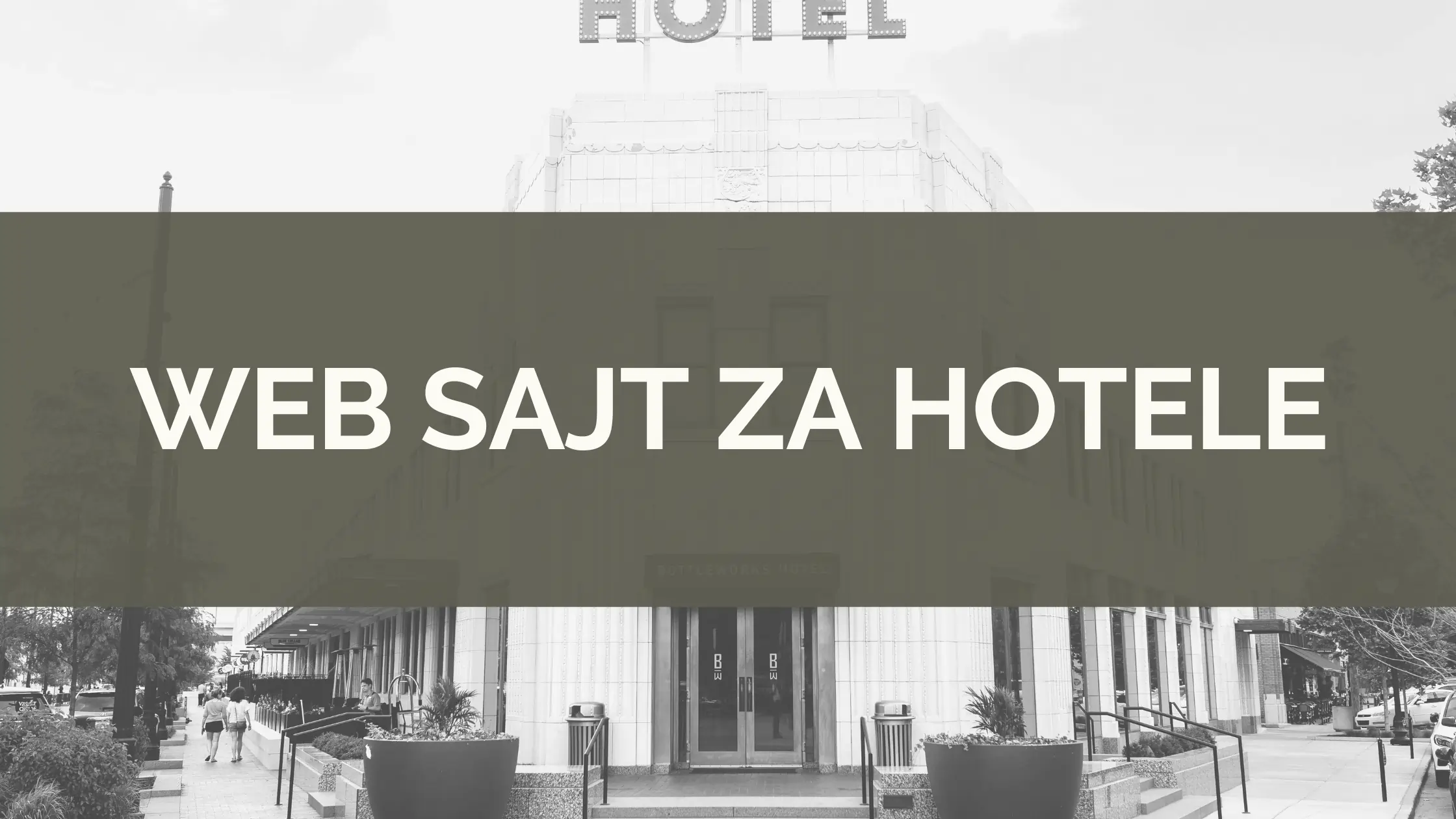 Profesionalni web sajt za hotel sa direktnim rezervacijama