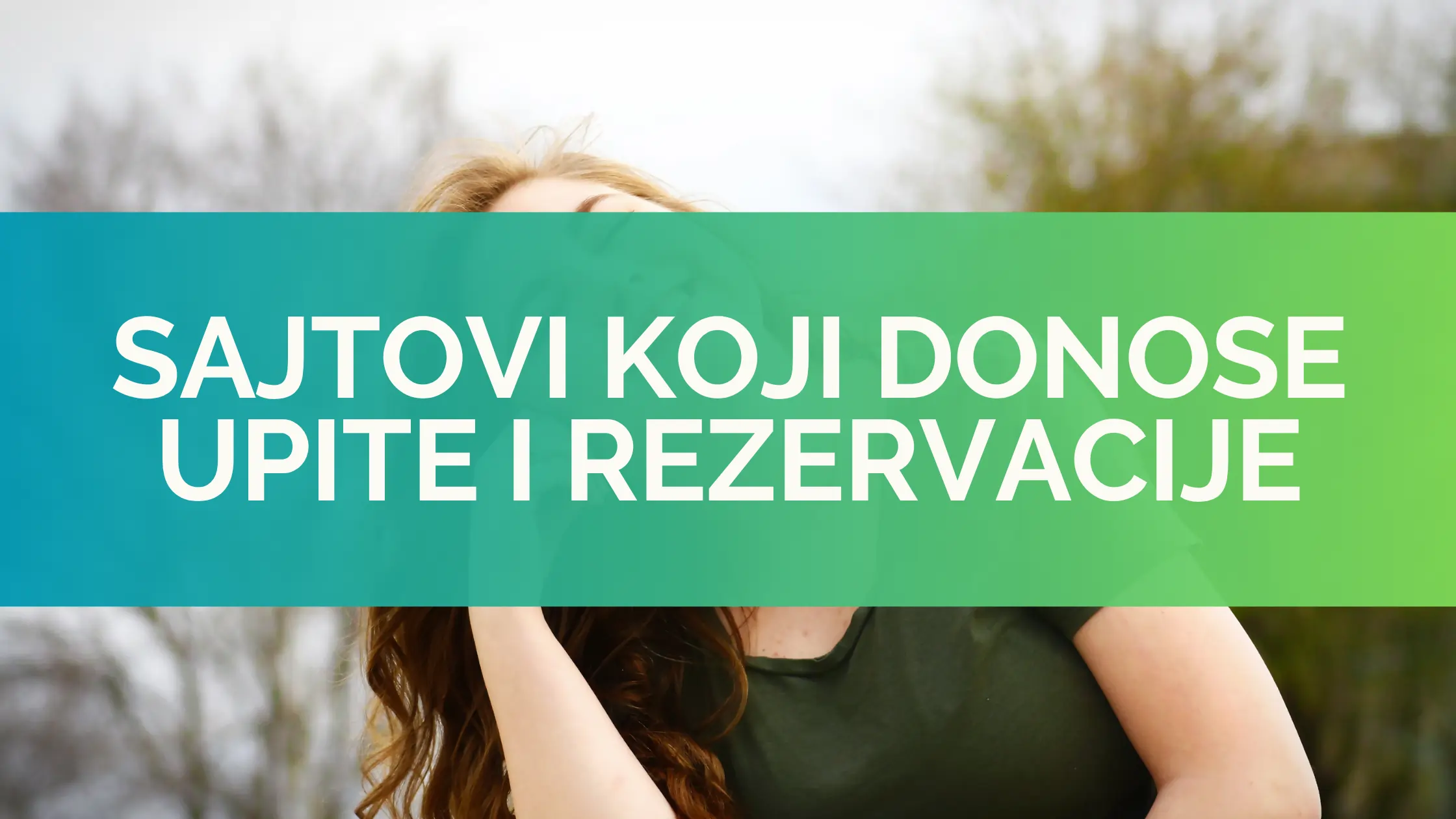 Prikaz toka korisnika od posjete sajtu do rezervacije ili upita