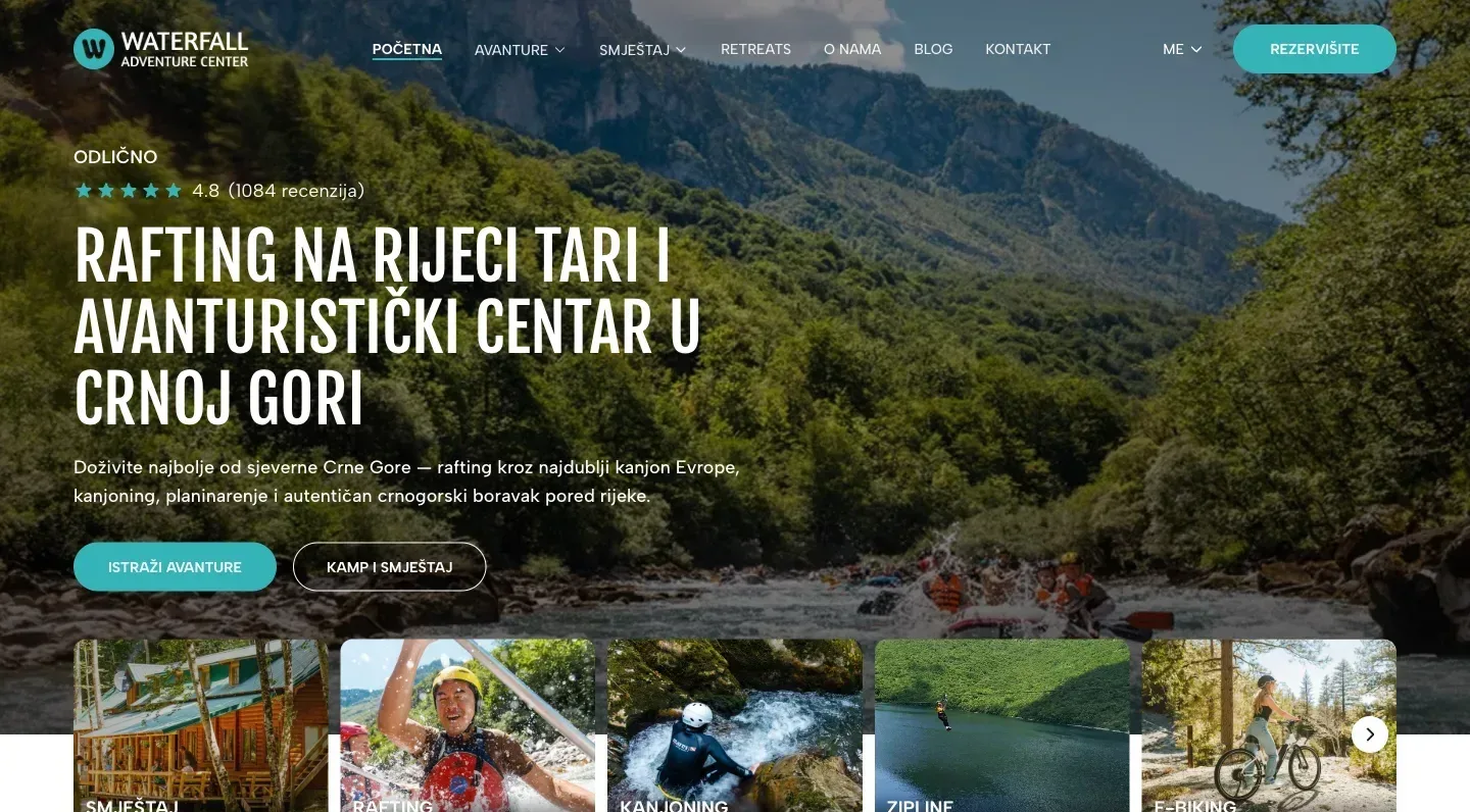 Rafting Montenegro