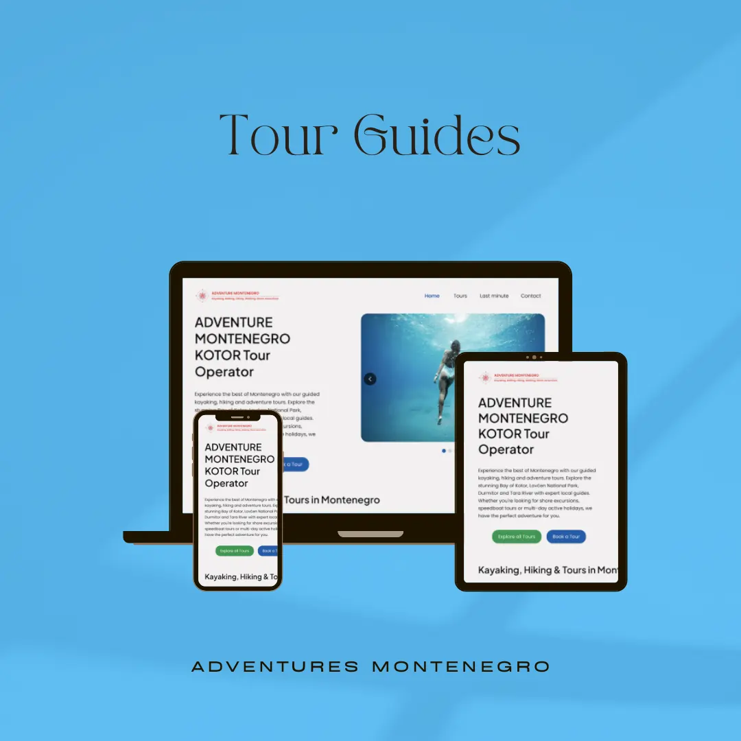 Adventures Montenegro – platforma za upravljanje turama