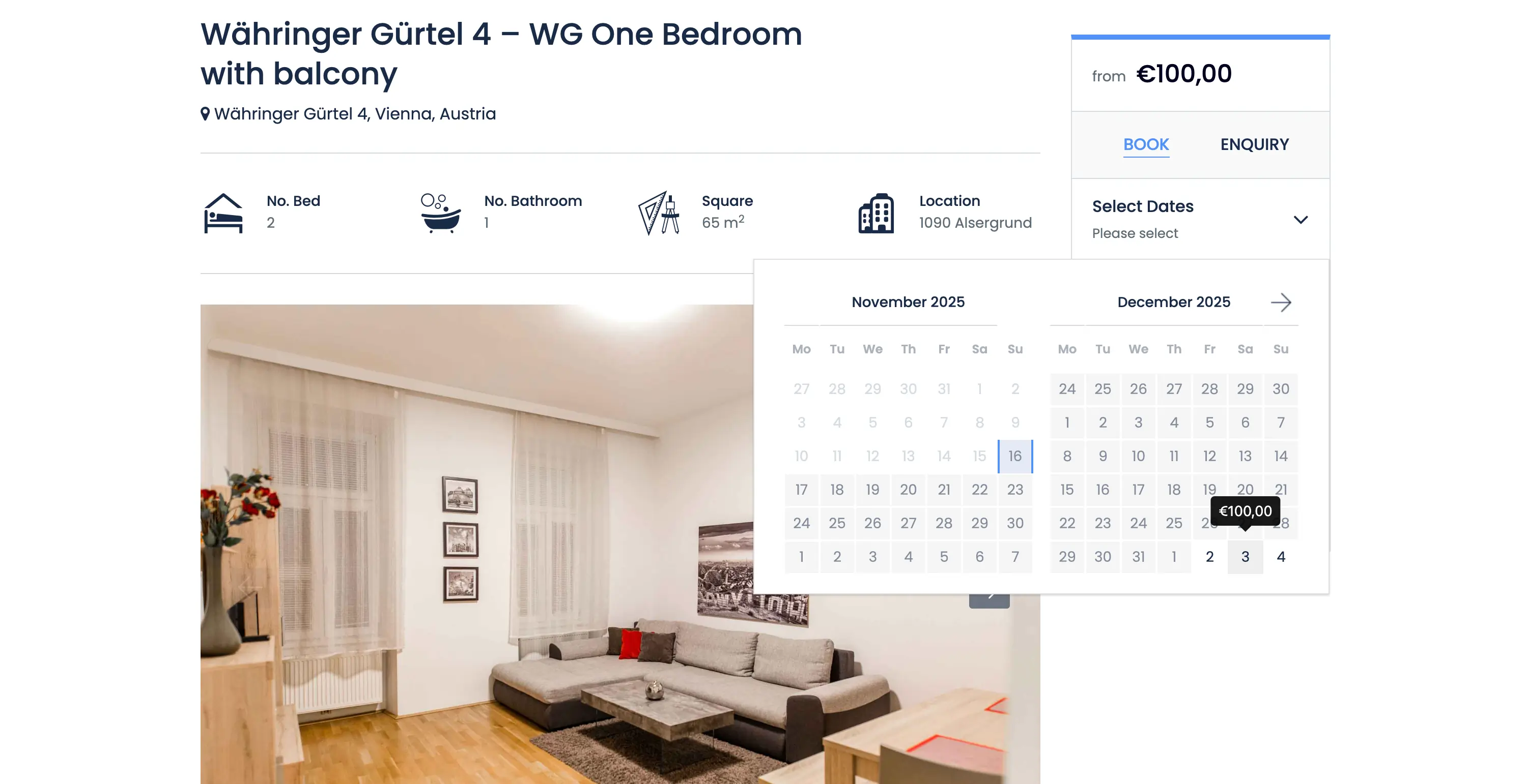 Flarent Apartments – direktne rezervacije za apartmane u Beču – slika 2