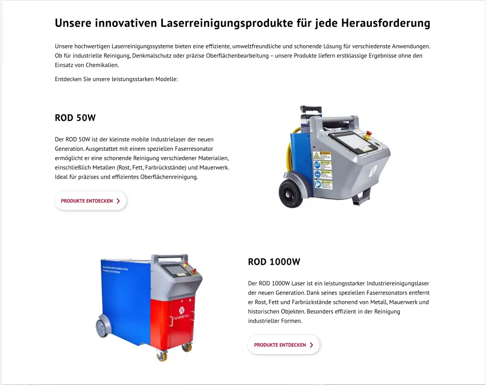 Mehr Laser – YouTube promocija i novi web dizajn – slika 2