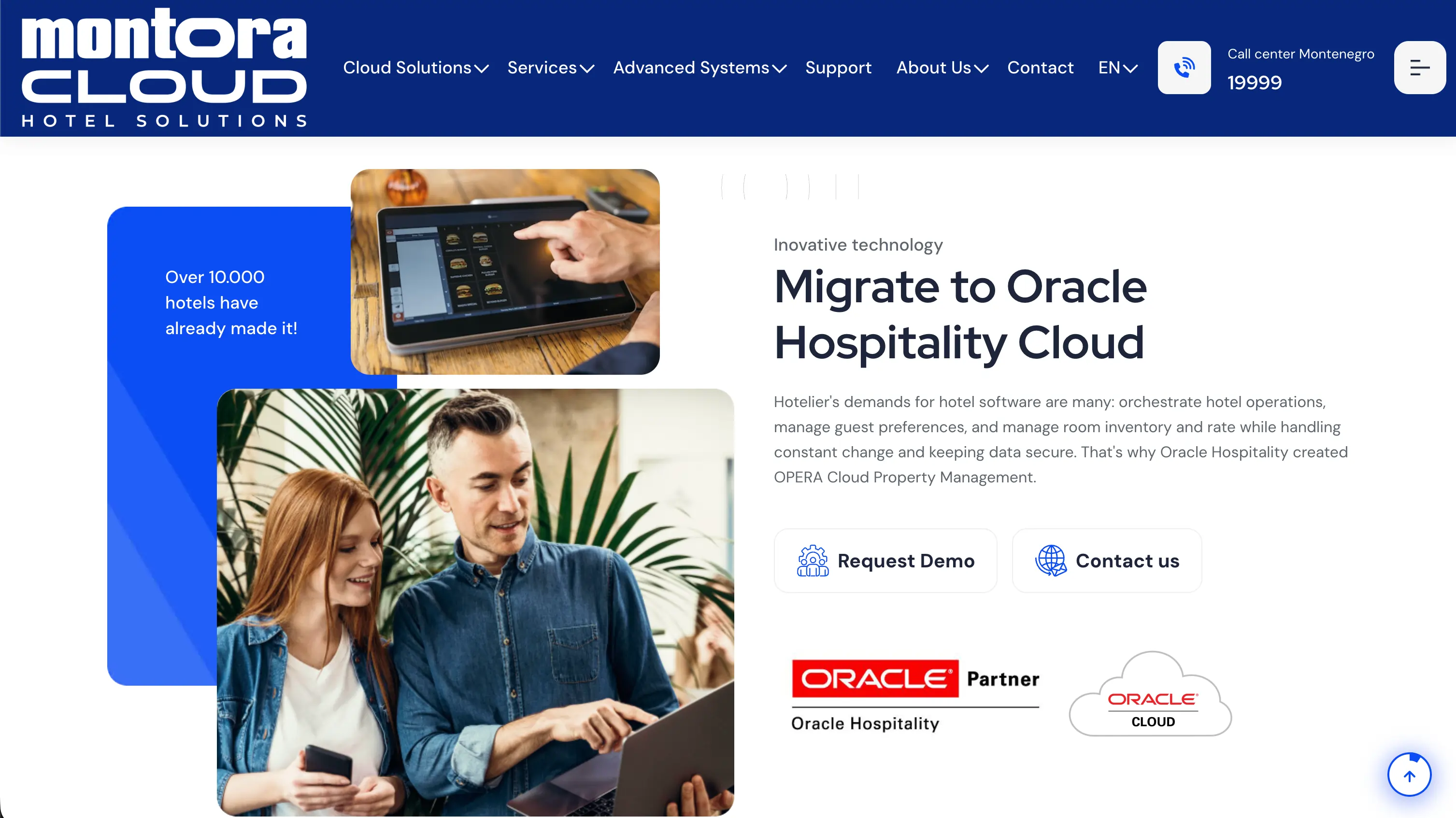 Montora Software – enterprise web sistem za hotelijerstvo i ugostiteljstvo – slika 2