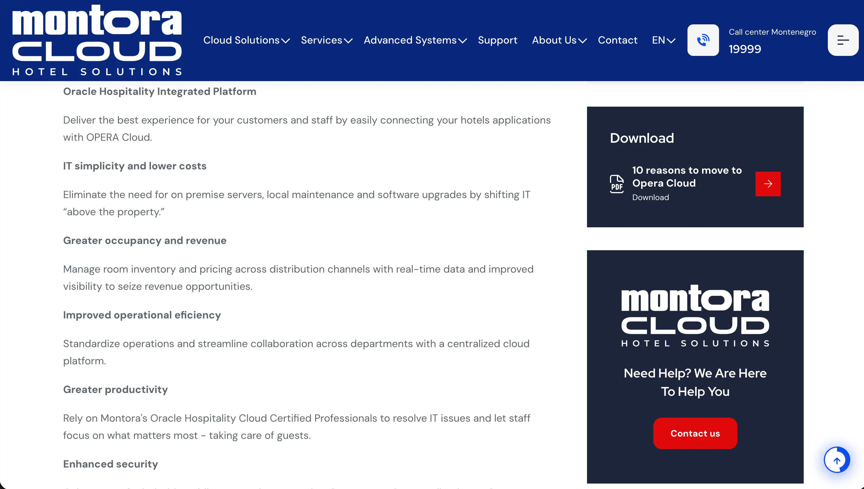 Montora Software – enterprise web sistem za hotelijerstvo i ugostiteljstvo – slika 3