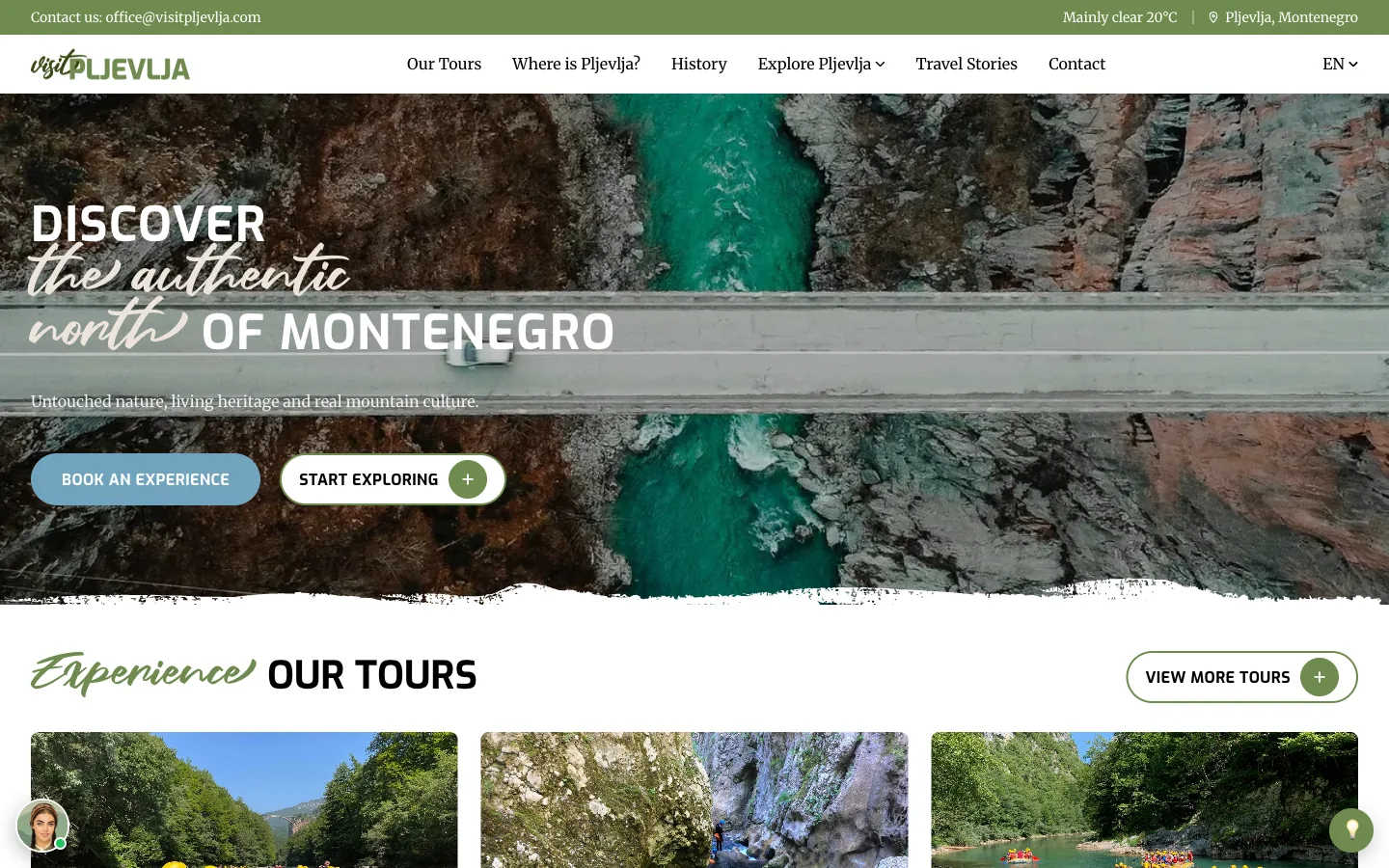 Visit Pljevlja – Destination Platform for Northern Montenegro – slika 1