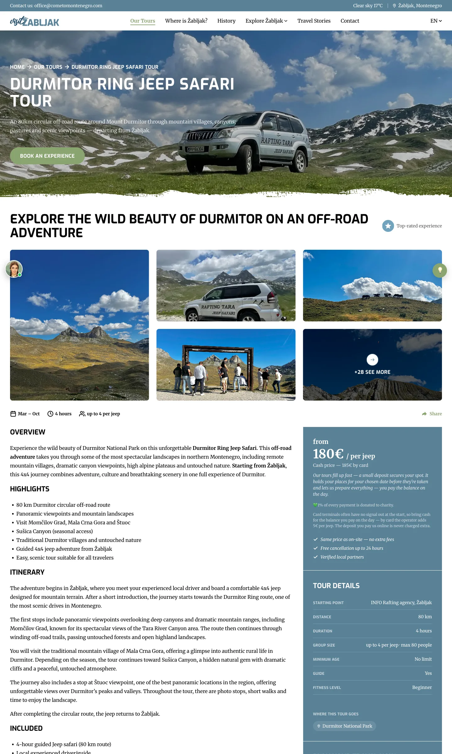 Visit Žabljak – Destination Platform for Durmitor in 18 Languages – slika 5
